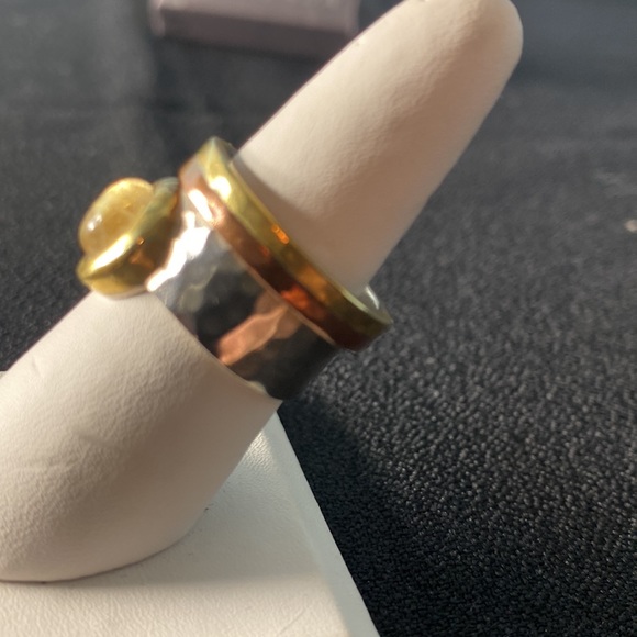 Silpada Metallic Mix Ring, #R3364, size 8. - Picture 3 of 6